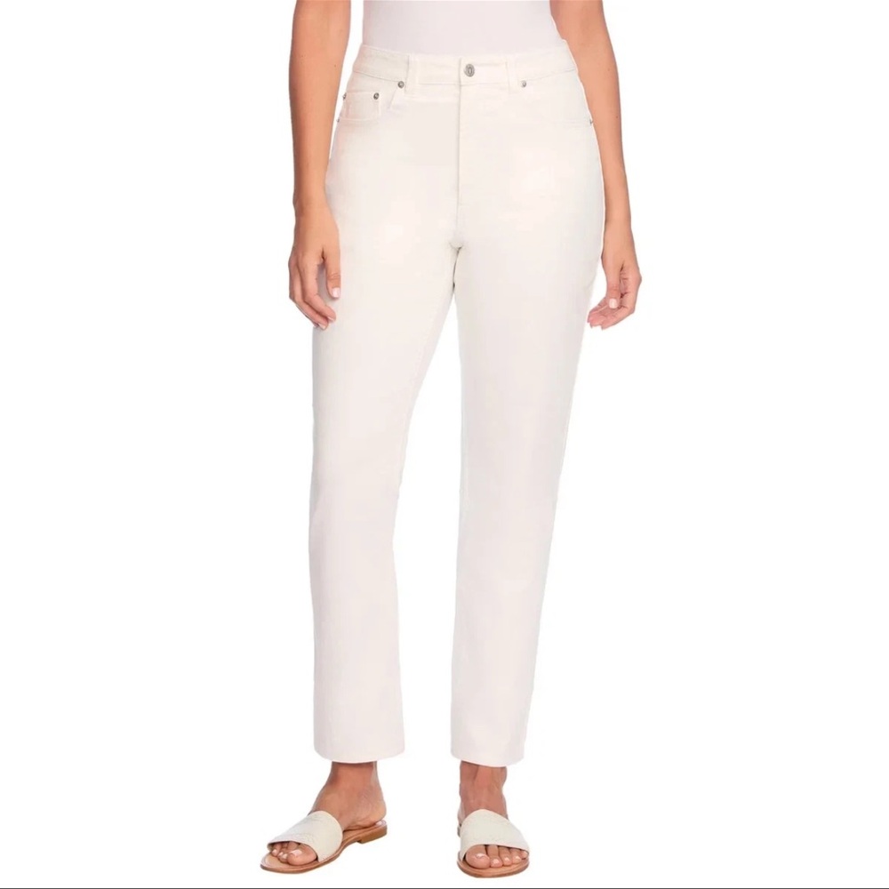 Frye Women's Cream Straight Leg Jeans